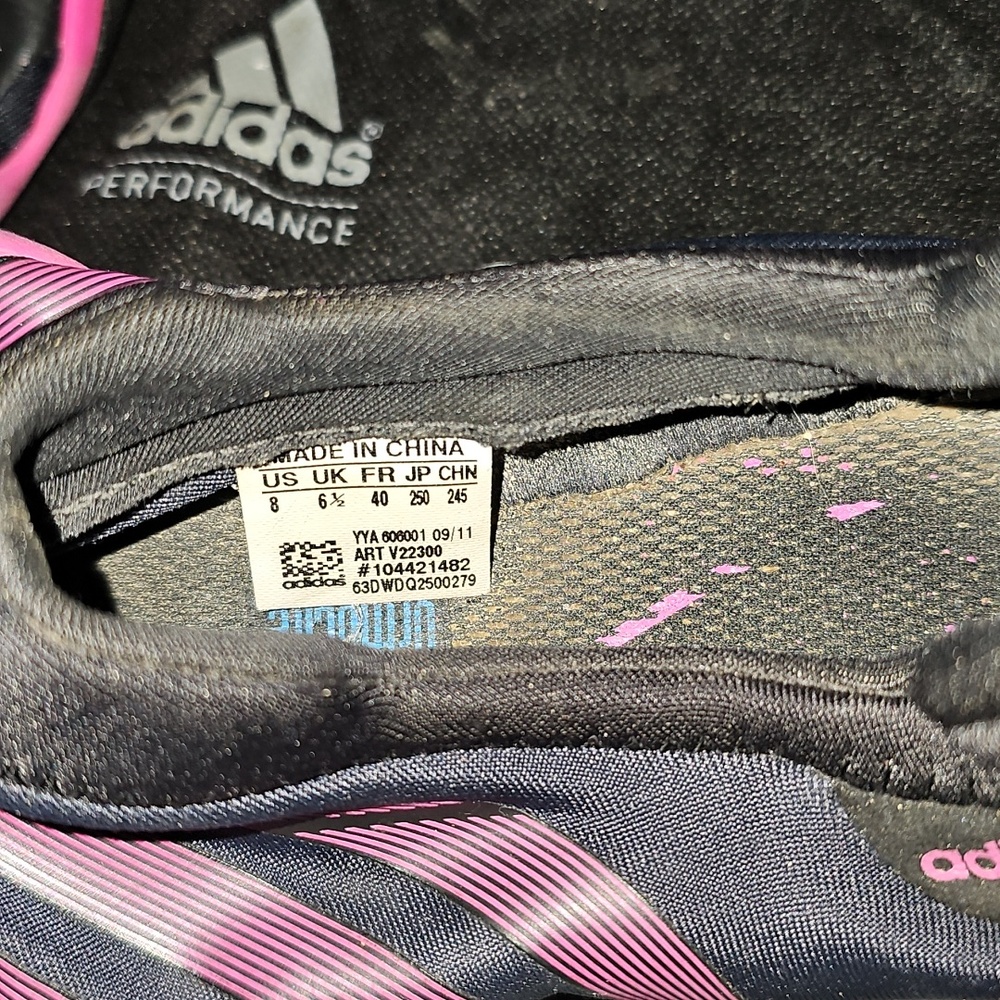 adidas Black & Pink Five-Toe Adipure Barefoot Shoes - Picture 2 of 4